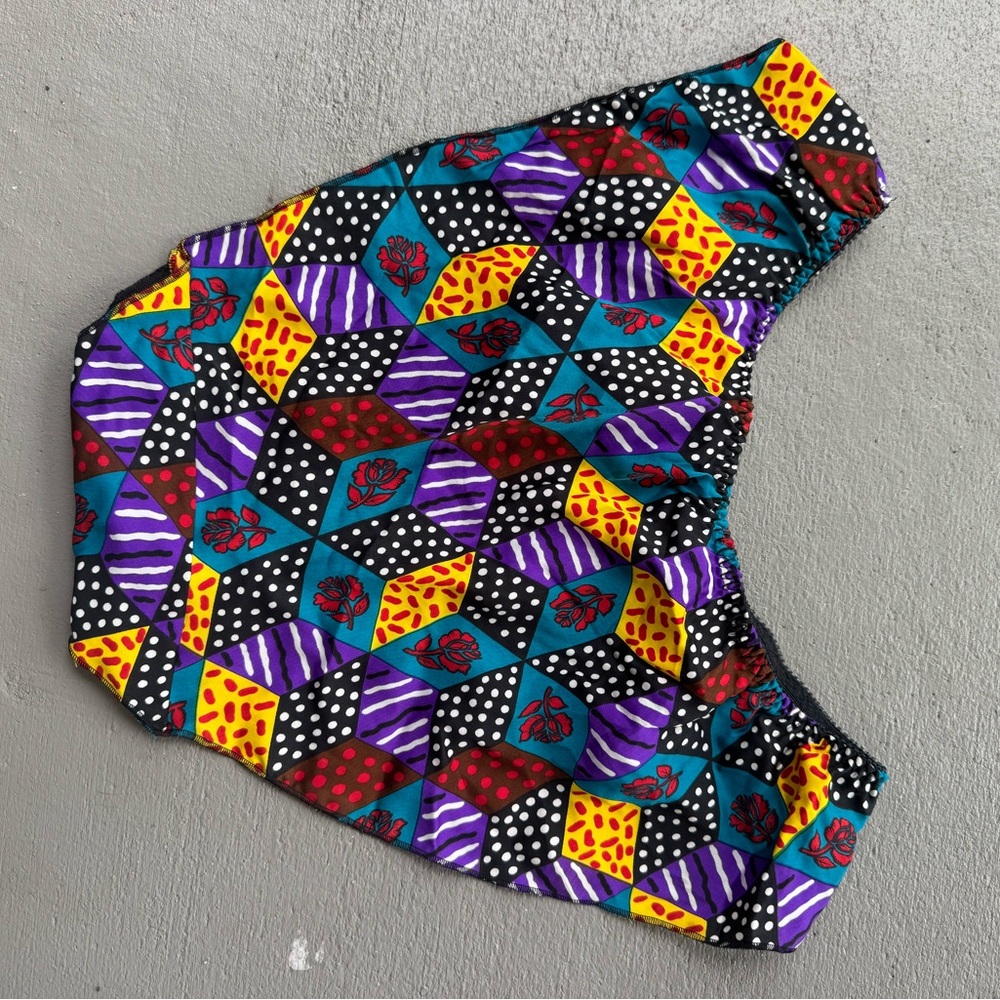Valentino Multicolor Geometric Print Intimates - Picture 4 of 4